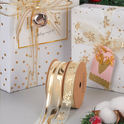 comprare Decorazione di San Valentino Acciaio da neve Torta regalo con confezionamento di fiori Nastro di cravatta con dorato bianco fabbricazione online