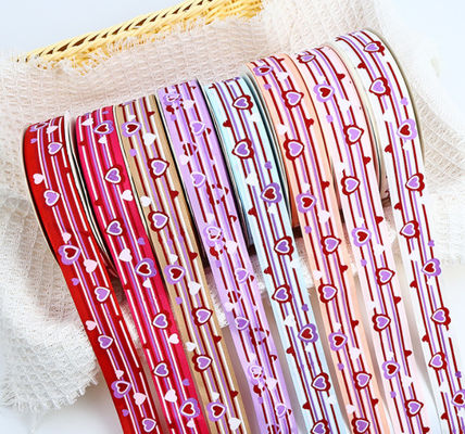 Un buon prezzo. Nastro d'amore a nastro scatola di torta colorato bouquet regalo confezionamento di matrimonio decorazione scatola di caramelle colorato nastro in linea