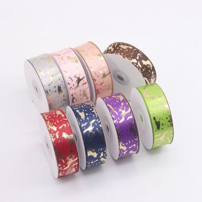 Un buon prezzo. Scatola regalo con nastro a caldo da 2,5 cm con motivo marmorizzato rosso per il fai da te della Festa del Papà in linea