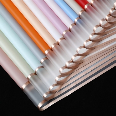 comprare Carta di avvolgimento con pellicola di gelatina Golden Edge 58*58cm Fashion Milan Paper Space Hansu Paper per l'imballaggio e l'avvolgimento dei fiori online manufacture