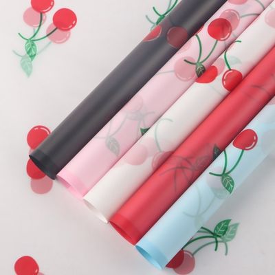 comprare 57*57cm Partysu Three Dimensional Linen Paper Waterproof Floral Flower Packaging Paper for Party Decorations fabbricazione online