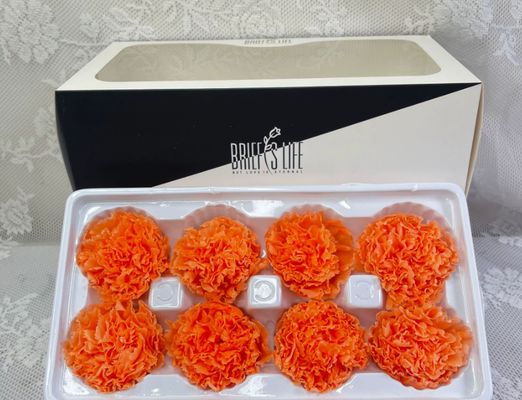 comprare Teste di garofano eterno, 8 pezzi, materiali fai-da-te all'ingrosso, regalo premium per la festa della mamma, bouquet di fiori secchi di rose fabbricazione online