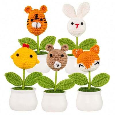 comprare Amorevoli animali ricoperti di gancio Bambole morbide Cartoon Amigurumi Giocattoli fai da te Giocattoli da cucire e tessere Giocattoli per tutte le età fabbricazione online