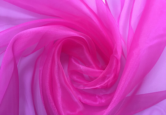 comprare 50GSM Organza Tulle Rolls Anti statici per la decorazione di eventi online manufacture