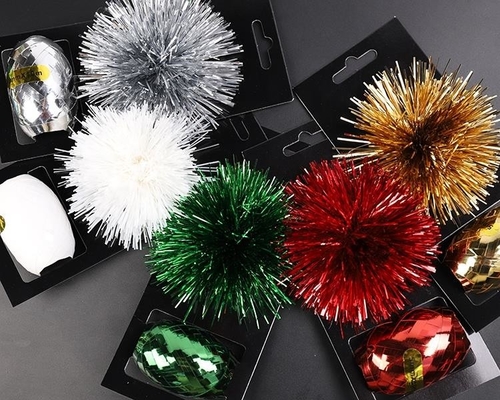 comprare Il nastro riccio 100% dell'involucro di regalo dell'arco della stella del poliestere ha messo 0.5cm per la decorazione di compleanno online manufacture