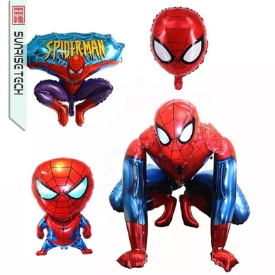 Un buon prezzo. Pallone gonfiabile della stagnola del giocattolo dell'elio dello Spiderman del fumetto in linea