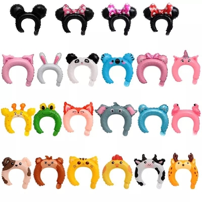 Un buon prezzo. Bande animali del bambino di Wholesal della fascia di Toy Hairband Party della stagnola del pallone dei capelli del fumetto sveglio della banda in linea