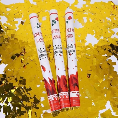 Un buon prezzo. Cannone tenuto in mano dei coriandoli di nozze della festa nuziale della decorazione di macchina per fare i popcorn ecologica all'ingrosso dei coriandoli per nozze in linea