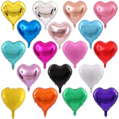 Un buon prezzo. Palloni a 18 pollici della stagnola del pallone della decorazione del partito di forma del cuore di Wholesal per nozze in linea