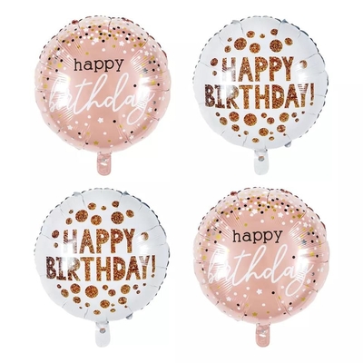 Un buon prezzo. Compleanno a 18 pollici di cose del partito di Wholesal buon intorno ai palloni di galleggiamento di Mylar dei palloni del partito della stagnola per il compleanno in linea