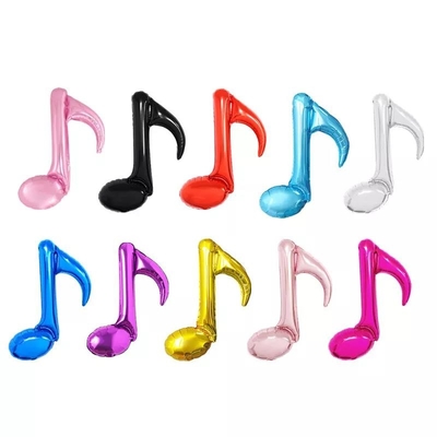 Un buon prezzo. Palloni a 18 pollici della stagnola della nota di musica dell'elio di Mylar della festa di compleanno di nozze di Wholesal in linea