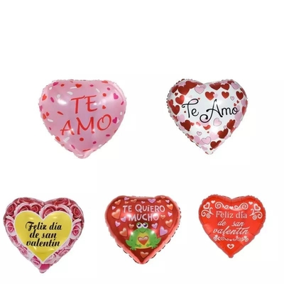 Un buon prezzo. I palloni spagnoli in forma di cuore a 18 pollici della stagnola del nuovo tipo di Wholesal fanno festa il giorno delle madri di festival della decorazione Ballo in linea