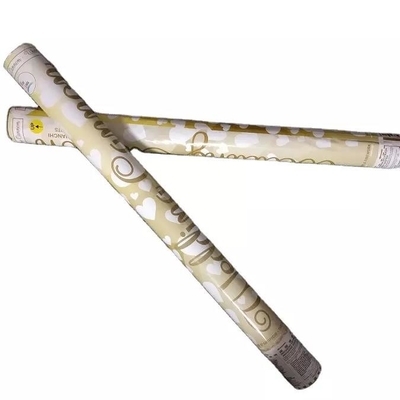 Un buon prezzo. Cannone per coriandoli popper per feste di matrimonio, a forma di cuore intrecciato a mano, 60 quadrati in linea