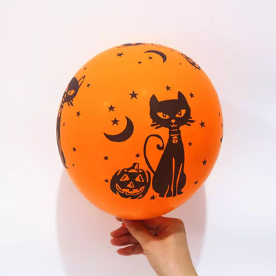 Un buon prezzo. Il fantasma su ordinazione che stampa i palloni di Halloween in tondo modella il colore bianco 12inch in linea