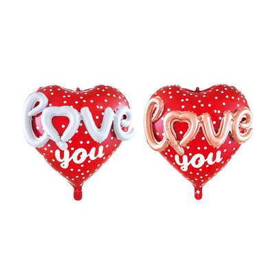 Un buon prezzo. Pallone a forma di della stagnola del partito del cuore per la stanza di nozze di celebrazione di San Valentino in linea