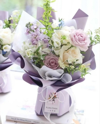 Buon prezzo Fiorista variopinto Wrapping Paper - dimensioni su misura 58*58cm disponibili in linea