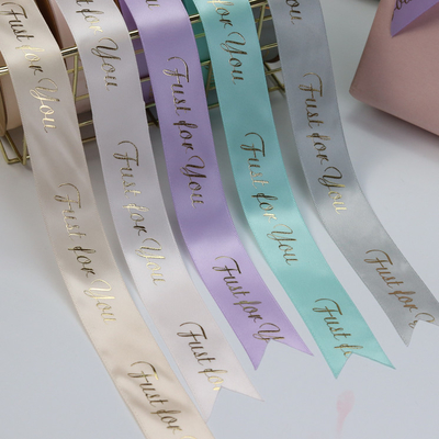 Buon prezzo Stampa del nastro fatto a mano del raso del dolce DIY del nastro del Grosgrain del poliestere del fiore del mazzo in linea