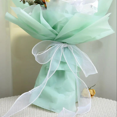 Buon prezzo Nastro dell'involucro di regalo dell'organza degli accessori di DIY per la decorazione del fiore in linea