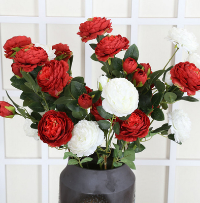 Un buon prezzo. Dando a nozze di giorno fiore artificiale decorativo decorazione di plastica in linea