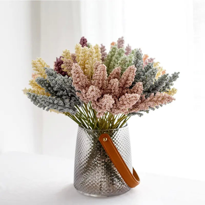 Un buon prezzo. Fiore artificiale decorativo multicolore personalizzato in linea