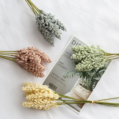 Un buon prezzo. Decorazione floreale in plastica multicolore impermeabile per matrimonio in linea
