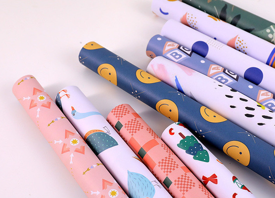 Un buon prezzo. Cartoon Gift Wrap Craft Paper Gifts for Wedding Birthday Holiday Baby Shower Il regalo di cartone animato in linea