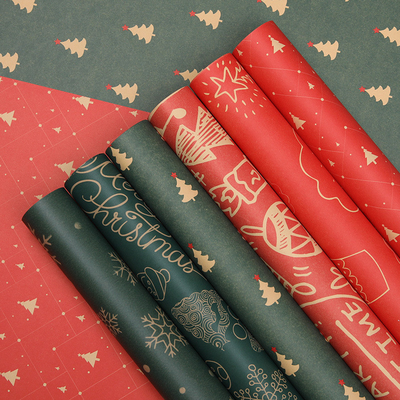 Un buon prezzo. Carta da regalo compatibile CMYK con finitura opaca in linea