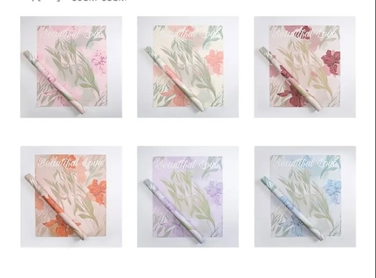 Un buon prezzo. 50CMX58CM Carta di imballaggio stampata con imballaggio personalizzabile per fiori in buchi di carta d'arte in linea