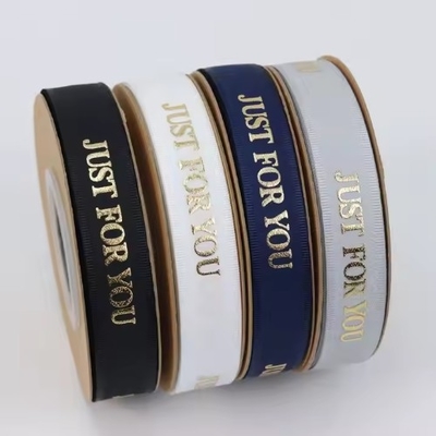 Un buon prezzo. Poliester Tuff Stampato Rubin Roll Double Solid Color Eco-friendly Gold Foil Logo in linea