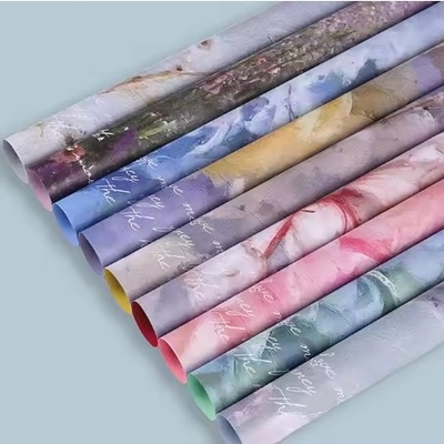 Buon prezzo 50g carta di avvolgimento per fiori a temperatura calda impermeabile per disegnatori in linea