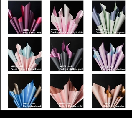 Buon prezzo Carta di avvolgimento di fiori per la festa della mamma 9colori Carta di pane di nebbia per imballaggi di fiori in linea