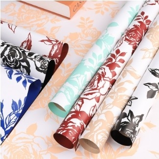 Un buon prezzo. Tanabata Story Fiore di rosa carta di avvolgimento carta Kraft carta bouquet carta fai da te negozio di fiori materiali di arte dei fiori in linea