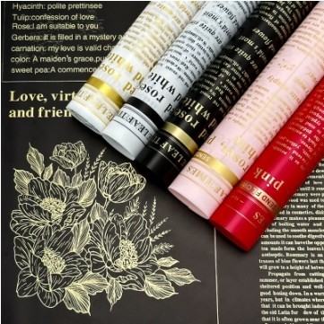 Un buon prezzo. Carta Nosa Carta di avvolgimento per fiori a base di erbe carta impermeabile carta coreana carta di avvolgimento per fiori materiali di carta all'ingrosso in linea