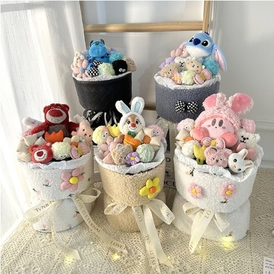 Un buon prezzo. Idea regalo per San Valentino Bambola creativa in peluche con buco di simulazione di luce e opzioni di colori multipli in linea