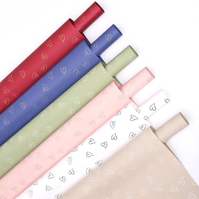 Un buon prezzo. Lizhiran Sweetheart Waterproof Love Bouquet Carta da imballaggio imperdibile per imballaggi e negozi di fiori in linea