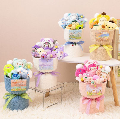 Un buon prezzo. Prefabricato Bambola di peluche Spuntino Lollino Bouquet Opzione di colori multipli in linea