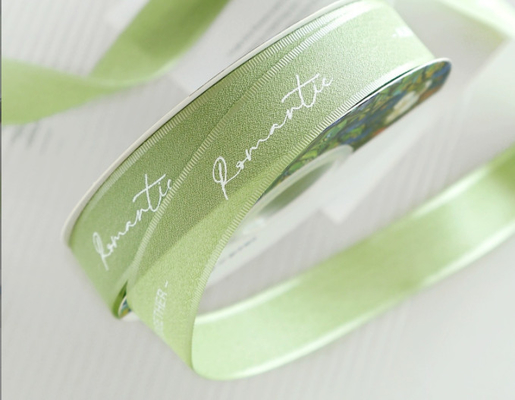 Un buon prezzo. 2.5cm filato di lino di colore massello nastro da fiore nastro da bouquet nastro da fiore materiale da negozio nastro da fiore in linea