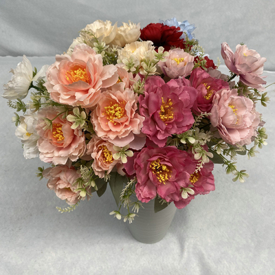 Un buon prezzo. Set di nozze, oggetti di scena per la fotografia domestica, bouquet di simulazione di peonie in linea