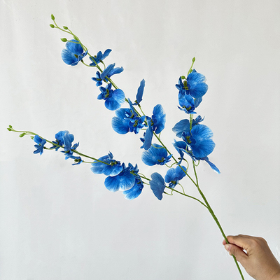 Un buon prezzo. Simulazione di orchidee danzanti per matrimoni, oggetti di scena per hotel, fiori per la casa in linea