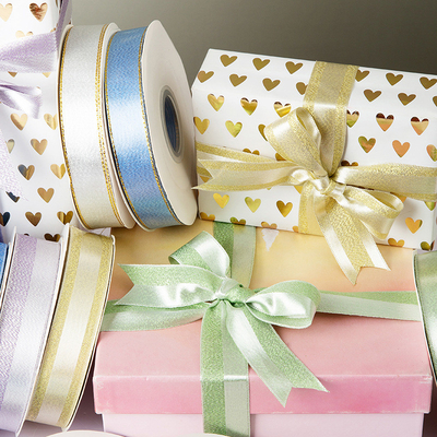 Un buon prezzo. Scatola regalo di fascia alta, scatola di confezionamento di fiori, scatola di torte, nastro, nastro colorato, nastro, arco nuziale, nastro, nastro festivo in linea