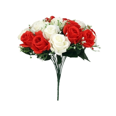 Un buon prezzo. Bouquets di rose artificiali, decorazioni domestiche, composizioni floreali, oggetti di scena per matrimoni in linea