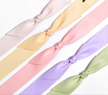 Un buon prezzo. Seta da latte in stile coreano, nastro completamente opaco, nastro satinato, nastro arco, accessori per capelli in stile coreano, imballaggio, nastro floreale in linea