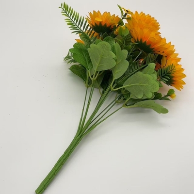 Un buon prezzo. Simulazione di girasole che imitano il matrimonio e la decorazione di feste ornamenti domestici in linea
