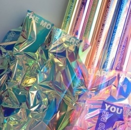Un buon prezzo. Mondo colorato Carta di imballaggio fluorescente impermeabile per fiori in linea