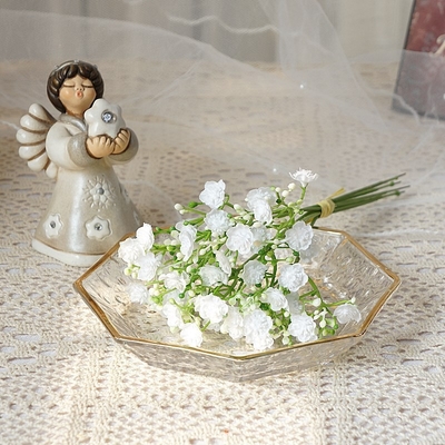 Un buon prezzo. Mini cielo stellato scritto a mano, colori di primavera, stelle stellate, fiori simulati, fiori falsi, bouquet artificiale, alloggio di nozze a casa in linea