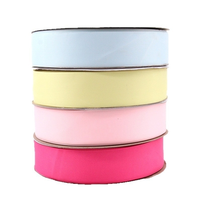 Un buon prezzo. Manufacturer's spot 3.8cm100 multi-color ribbed tape wholesale clothing accessories home textile gift box binding threaded ribbon in linea