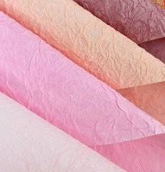 Un buon prezzo. Carta colorante galleggiante a disegno in pietra, fatta a mano in Corea, per imballaggi di fiori in linea