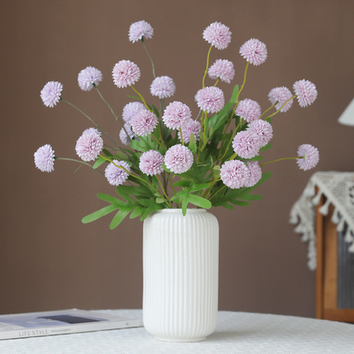 Un buon prezzo. Simulazione 5 Primavera Pallone di dente di leone Crisantemo Falsos Fiori Decorazione Casa Matrimoniale Requisiti Ornamenti Decorazione Ornamenti Avanzati Toccante Creazione di Bouquet in linea