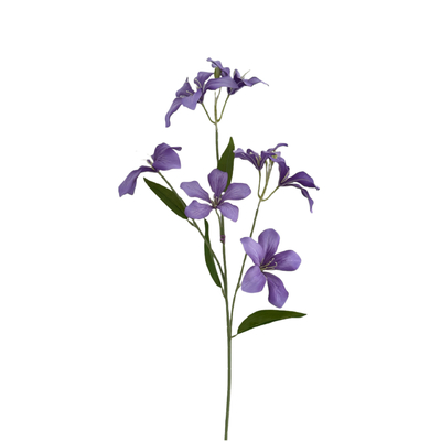 Un buon prezzo. 7-head artificial flame orchid, artificial Bauhinia, home decoration, artificial orchid, wedding shooting and decoration, artificial flower in linea