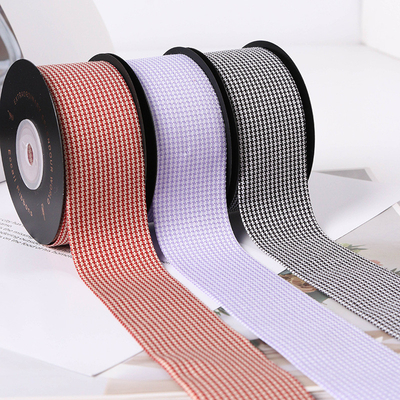 Un buon prezzo. Accessori per capelli fatti a mano, materiali per cravatte, commercio estero, trecce a quadri di Thousand Bird, giapponese e coreano in linea